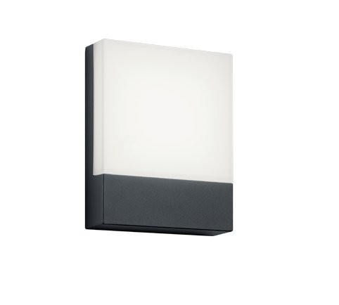 Trio 227760142 Pecos LED Nástěnné venkovní světlo | Teplá bílá | 6W | Černá