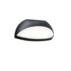 Trio 228360142 Muga LED Nástěnné venkovní světlo | Teplá bílá | 5W | Černá
