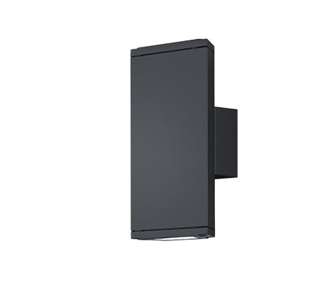 Trio 228460242 Colorado LED Nástěnné venkovní světlo | Teplá bílá | 2x3W | Černá