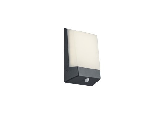 Trio 228669142 Kasai LED Nástěnné venkovní světlo | Teplá bílá | 9W | Černá