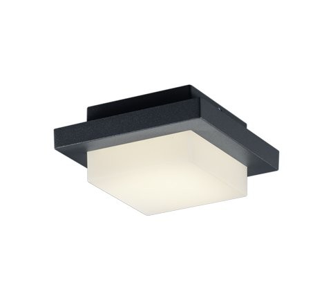 Trio 228960142 Hondo LED Nástěnné venkovní světlo | Teplá bílá | 4W | Černá