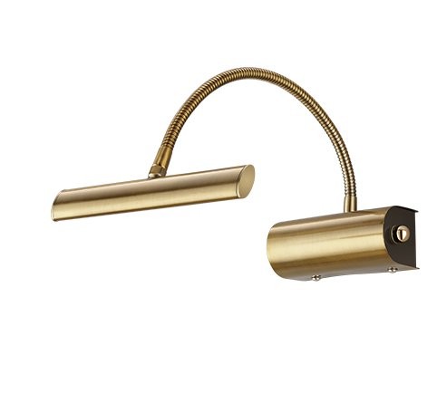 Trio 279770104 Curtis LED nástěnní svítidlo | Teplá bílá | 4W | Barevný kov | Mosaz