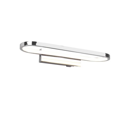 Trio 283770106 Gianni LED Nástěnní svítidlo s vypínačem | Teplá bílá | Chrom | Kov | 17W