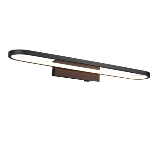 Trio 283779132 Gianni LED Nástěnní svítidlo s vypínačem | Teplá bílá | Černá | 22W