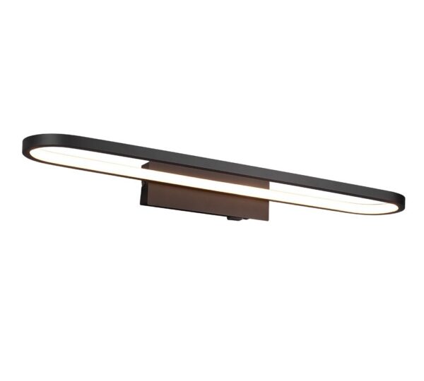 Trio 283779132 Gianni LED Nástěnní svítidlo s vypínačem | Teplá bílá | Černá | 22W