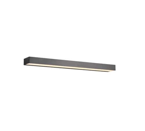 Trio 283916032 Rocco LED nástěnní svítidlo | Teplá bílá | Černá | 8W