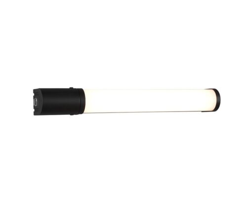 Trio 284074232 Piera LED Nástěnní svítidlo s vypínačem | Teplá bílá | Černá | 8W