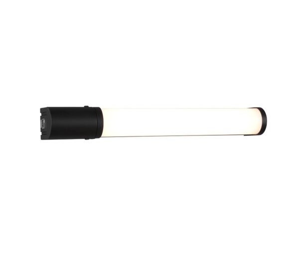 Trio 284074232 Piera LED Nástěnní svítidlo s vypínačem | Teplá bílá | Černá | 8W