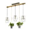 Trio 301000367 Plant Lustr | E27 | Hnědá