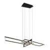 Trio 320310332 Salinas LED stropní svítidlo | Teplá bílá | Černá | 34W