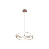 Trio 321210108 Charivari LED lustr | Teplá bílá | 42W | Barevný kov | Mosaz