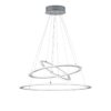 Trio 321910307 Durban LED stropní svítidlo | Teplá bílá | 75W | Kov | Nikl