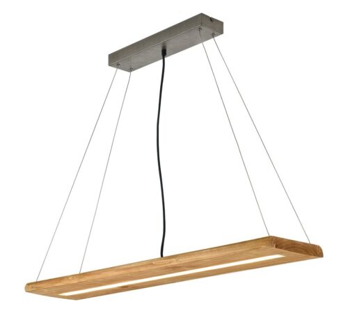 Trio 323710130 Brad LED stropní svítidlo | Teplá bílá | Dřevo | 27W