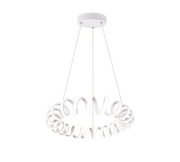 Trio 325110131 Curl LED stropní svítidlo | Přírodní bílá | 33W | Bílá