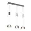 Trio 326510307 Franklin LED stropní svítidlo | Teplá bílá | Kov | Nikl | 3x9W