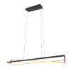 Trio 326810132 Edge LED stropní svítidlo | Variabilní | Černá | 35W