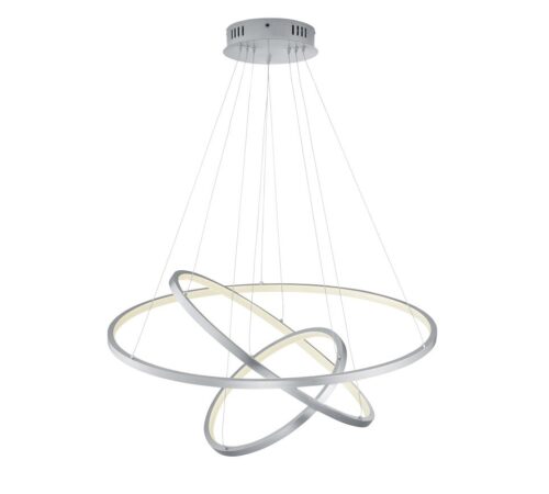 Trio 352710307 Aaron Smart LED stropní svítidlo | RGB | Variabilní | 80W | Kov | Nikl