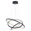 Trio 352710342 Aaron Smart LED stropní svítidlo | RGB | Variabilní | 80W | Černá