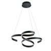 Trio 371310142 Francis LED stropní svítidlo | Teplá bílá | 52=6500lmW | Černá
