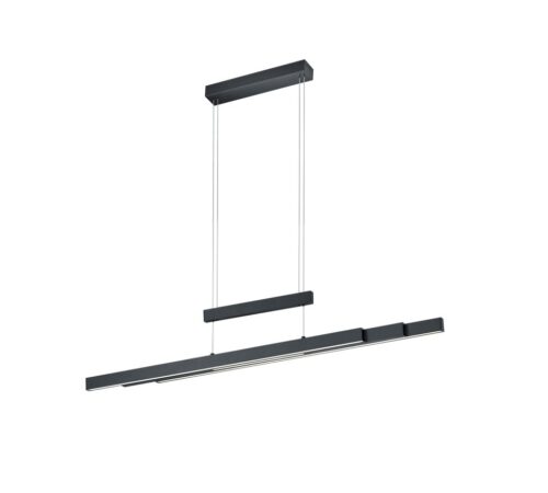 Trio 375310532 Trajan LED stropní svítidlo | Variabilní | 42W | Černá