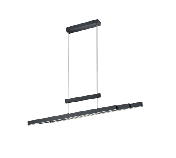 Trio 375310532 Trajan LED stropní svítidlo | Variabilní | 42W | Černá