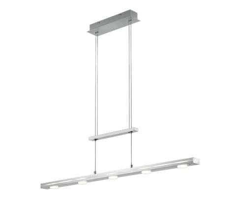 Trio 379190707 Lacal LED lustr | Variabilní | 7x3,5W | Kov | Nikl