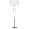 Trio 400200107 Paris Ii Stojací lampa | E27 | Kov | Nikl