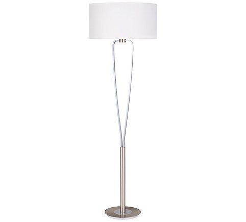 Trio 400200107 Paris Ii Stojací lampa | E27 | Kov | Nikl