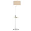 Trio 400400107 Claas Stojací lampa | E27 | Kov | Nikl