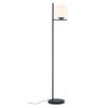 Trio 402000132 Pure Stojací lampa | E14 | Černá