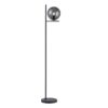 Trio 402000142 Pure Stojací lampa | E14 | Černá | Šedá