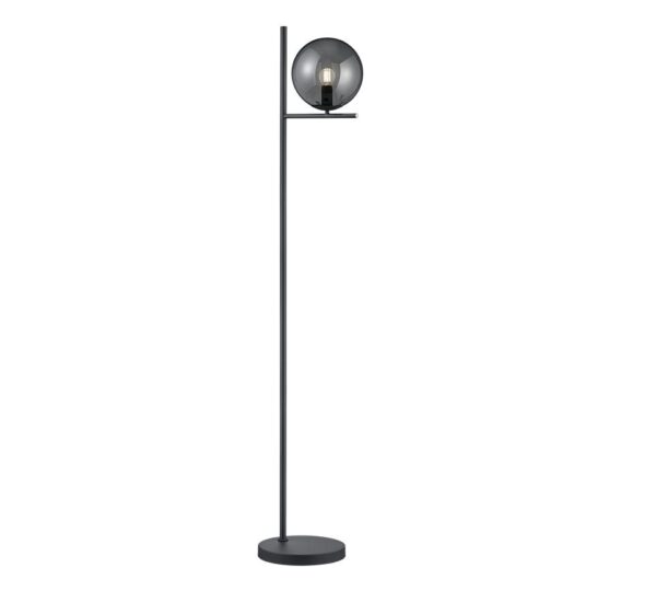 Trio 402000142 Pure Stojací lampa | E14 | Černá | Šedá