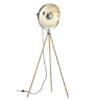 Trio 403400167 Delhi Stojací lampa | E27 | Kov | Nerez