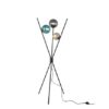 Trio 403400317 Lance Stojací lampa | E14 | Černá