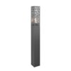 Trio 407360142 Cooper Zahradní sloupkové světlo | E27 | Černá