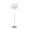 Trio 409100307 Lyon Stojací lampa | E27 | Kov | Nikl