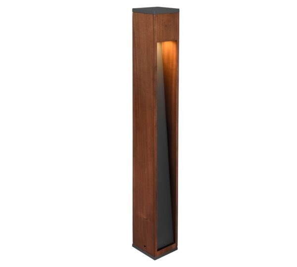 Trio 409660130 Canning Zahradní sloupkové světlo | GU10 | Hnědá
