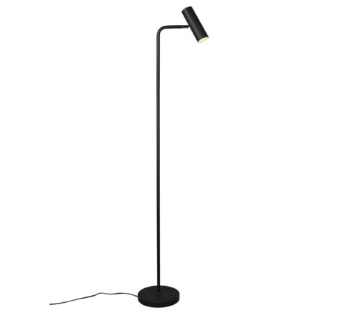 Trio 412400132 Marley Stojací lampa | GU10 | Černá