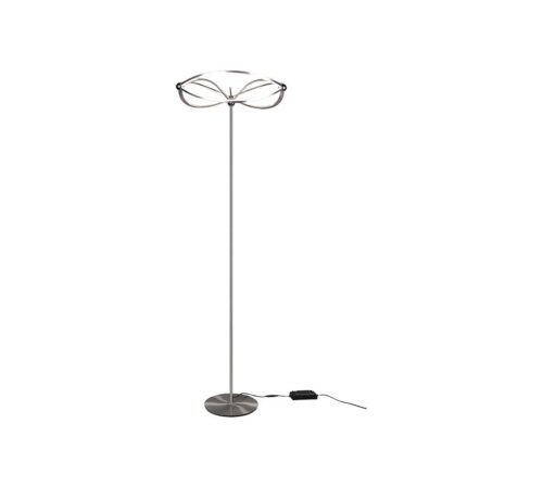 Trio 421210107 Charivari LED Stmívatelná stojací lampa | Teplá bílá | 31W | Kov | Nikl