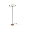 Trio 421210108 Charivari LED Stmívatelná stojací lampa | Teplá bílá | 31W | Barevný kov | Mosaz