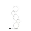 Trio 422610531 Rondo LED stojací lampa | Teplá bílá | Bílá | 36W