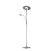 Trio 422710307 Quebec LED stojací lampa | Variabilní | 34W | Kov | Nikl