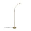 Trio 423310108 Monza LED Stmívatelná stojací lampa | Variabilní | Barevný kov | Mosaz | 12W
