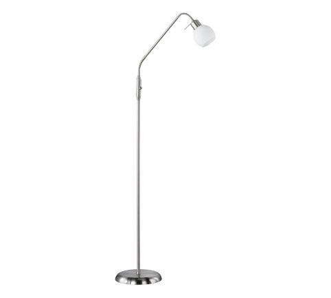 Trio 424810107 Freddy Stojací lampa | E14 | Kov | Nikl