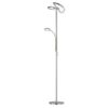 Trio 424910207 Split LED stojací lampa | Variabilní | 20W | Kov | Nikl