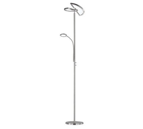 Trio 424910207 Split LED stojací lampa | Variabilní | 20W | Kov | Nikl