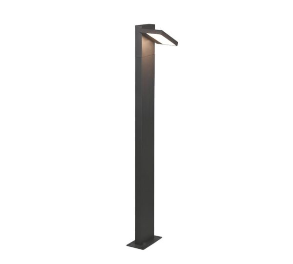 Trio 426360142 Horton LED Zahradní sloupkové světlo | Teplá bílá | Černá | 8W | 1