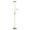 Trio 426410208 Arizona LED stojací lampa | Teplá bílá | 20W | Barevný kov | Mosaz