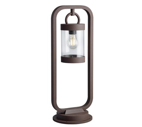 Trio 504160124 Sambesi Stojací lampa | E27 | Barevný kov | Hnědá
