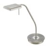 Trio 520910107 Bergamo LED stolní lampička | Teplá bílá | 12W | Kov | Nikl